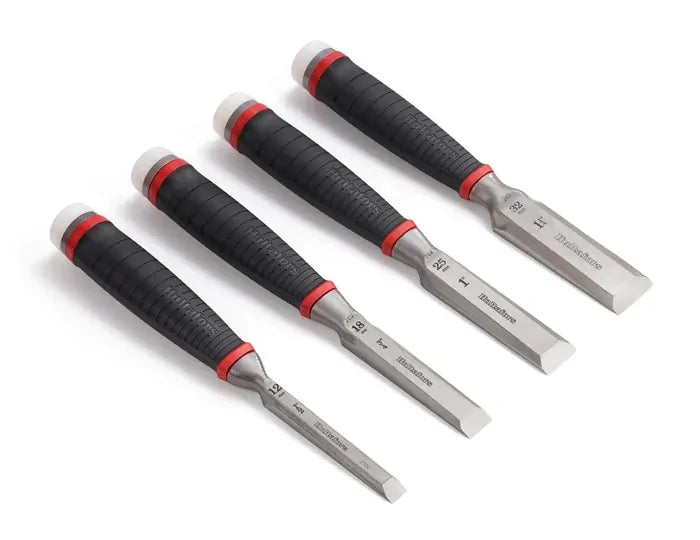 Hultafors 390673 Chisel 4 Pce Set HDC (12-18-25-32mm)- Authorised Aust. Retailer