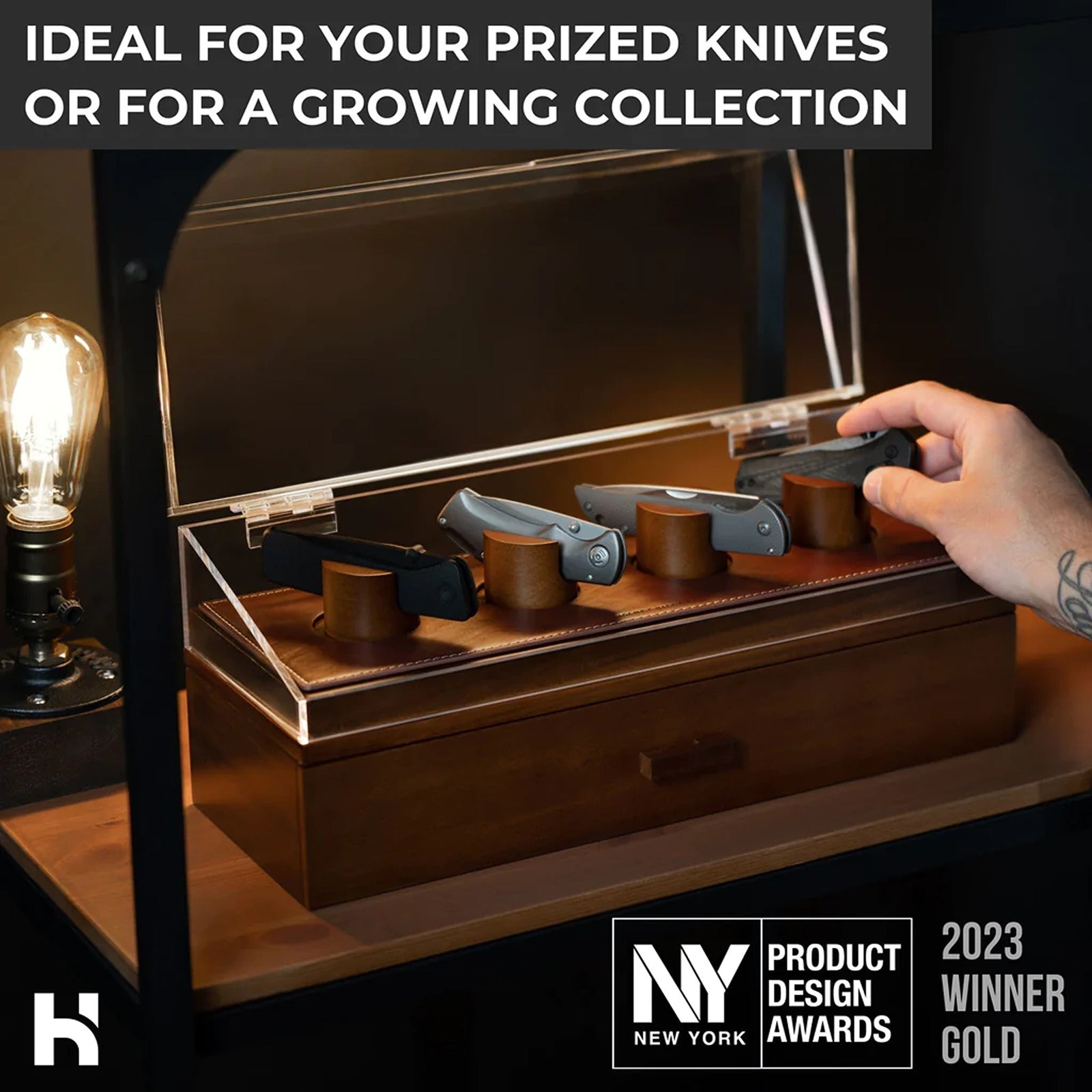 The Knife Deck Pro Walnut