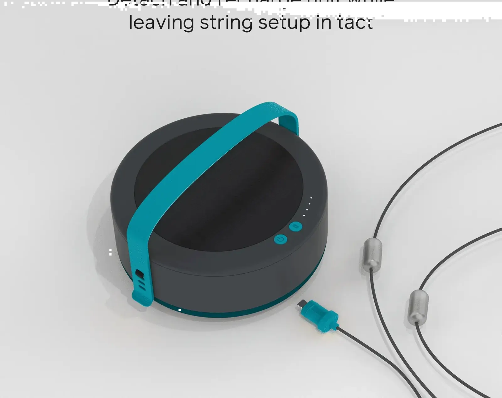 Solar String Lights: 44' White