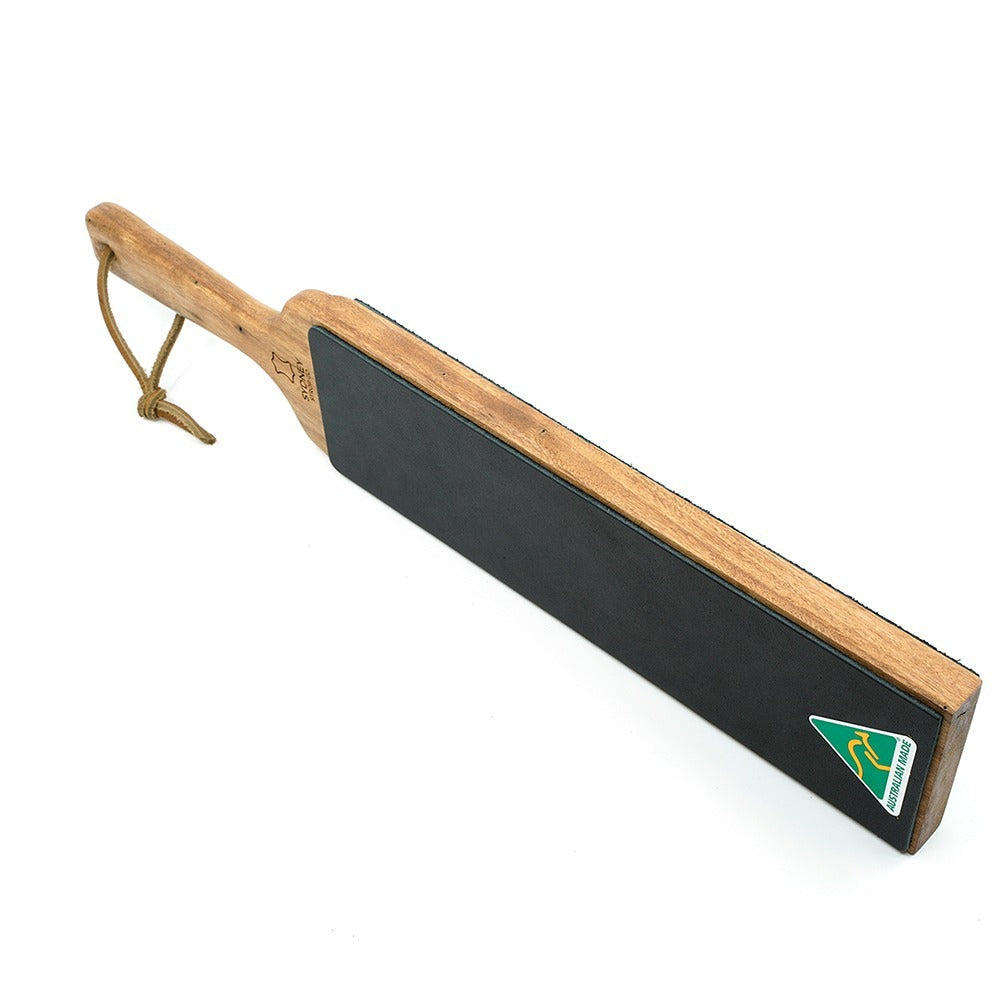 Double-Sided Paddle Strop - Black Cow Leather