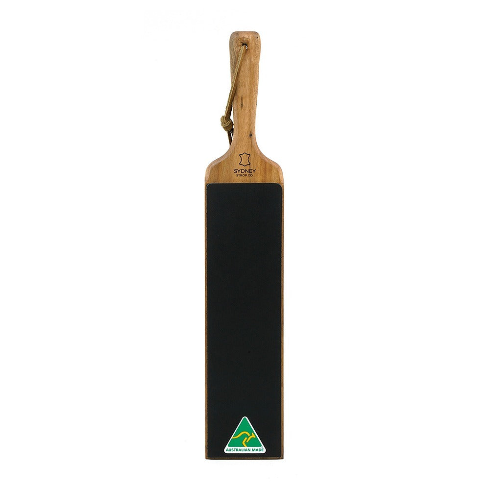 Double-Sided Paddle Strop - Black Cow Leather