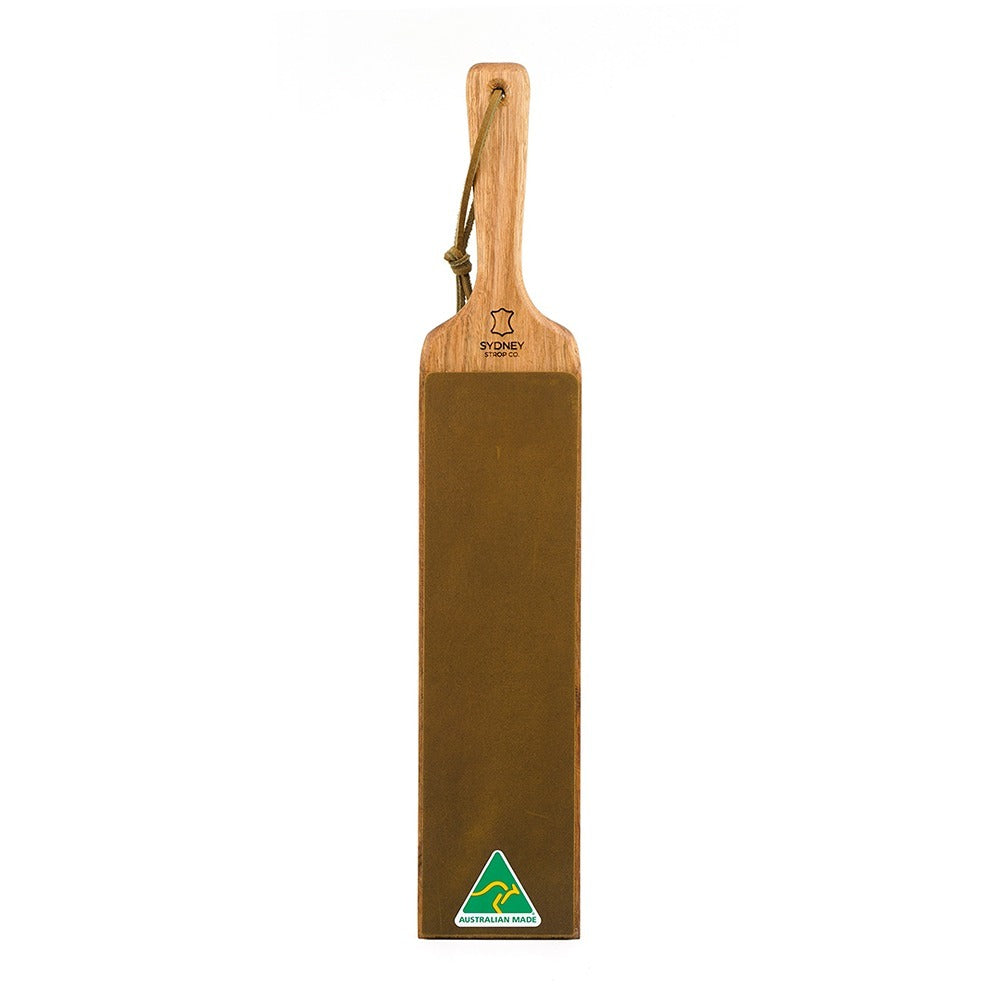 Double-Sided Paddle Strop - Brown Cow Leather