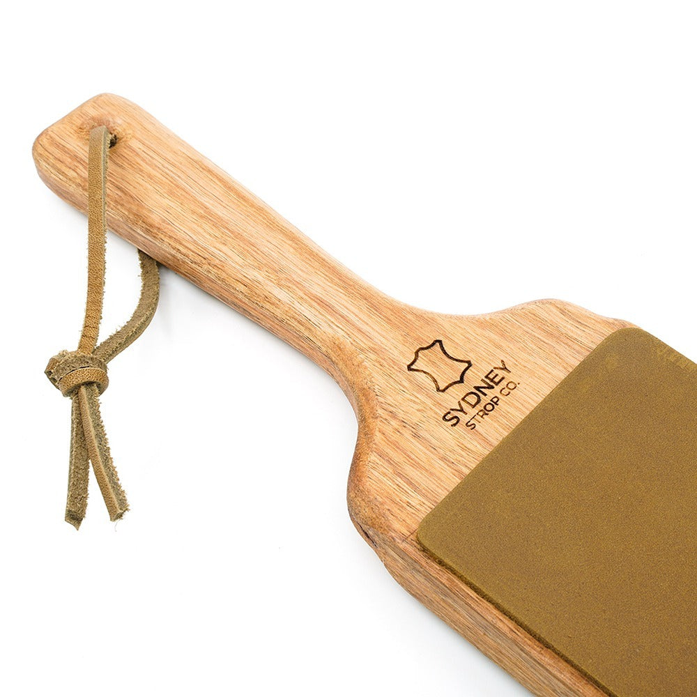 Double-Sided Paddle Strop - Brown Cow Leather