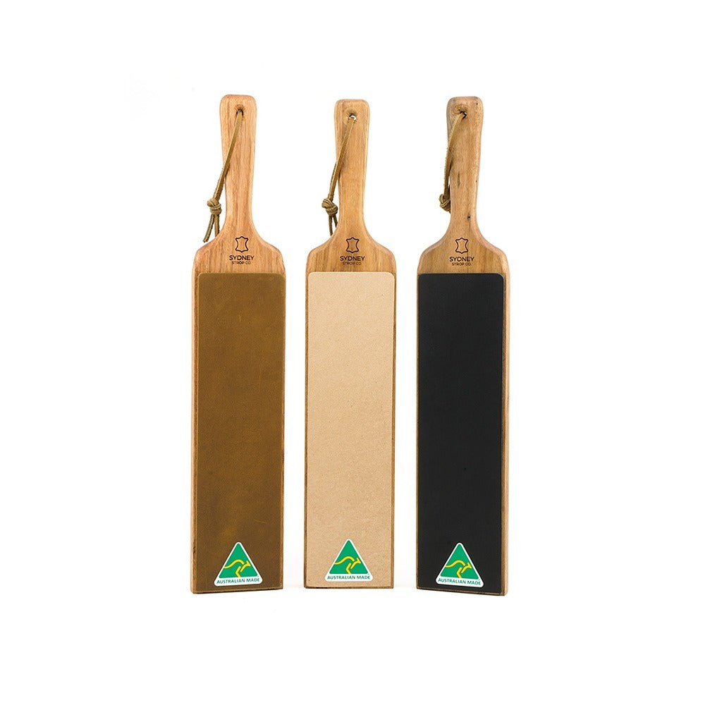 Double-Sided Paddle Strop - Brown Cow Leather