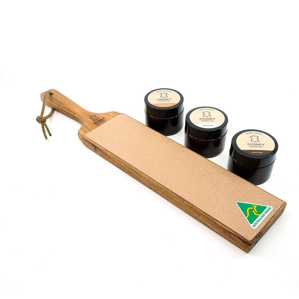 Double-Sided Paddle Strop - Kangaroo Leather
