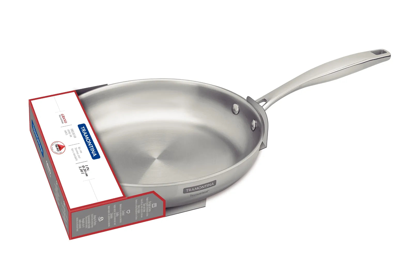 GRANO TRIPLY CLAD FRYING PAN 20CM