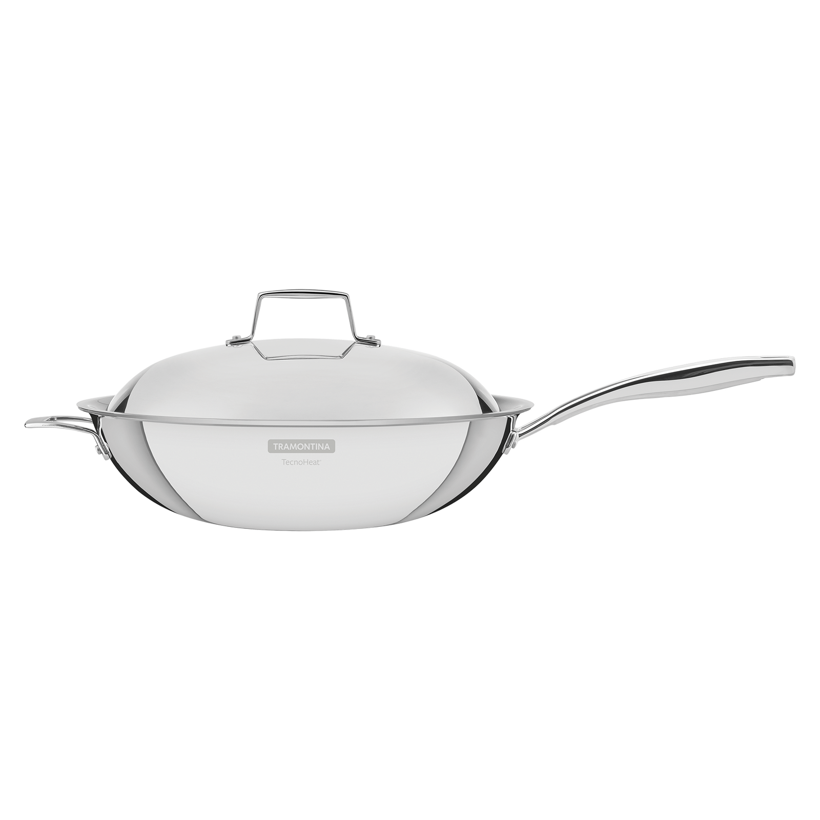 GRANO TRIPLY CLAD STAINLESS STEEL WOK 32CM - 5.20L