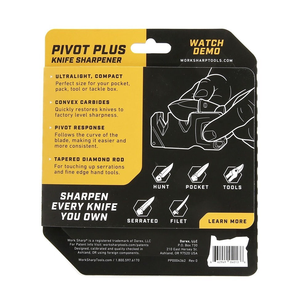 Work Sharp WSEDCPVP Pivot Plus Sharpener