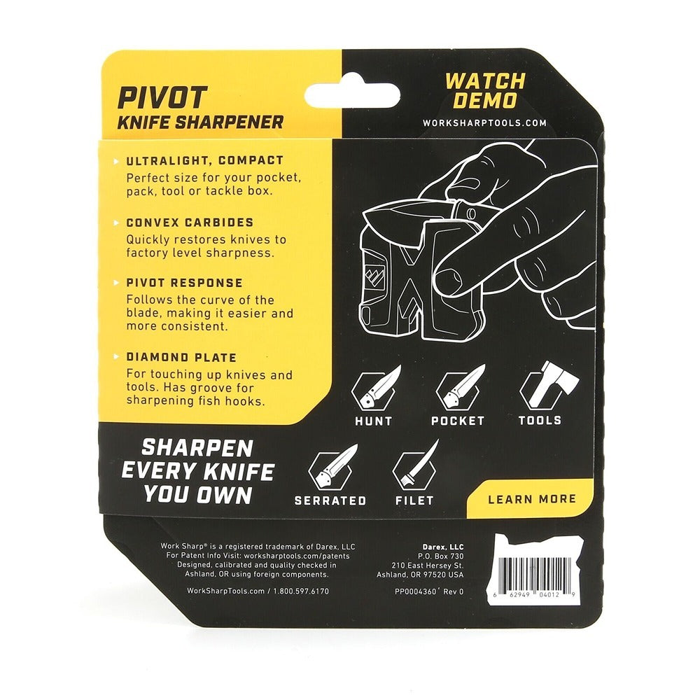 Work Sharp WSEDCPVT Pivot Sharpener