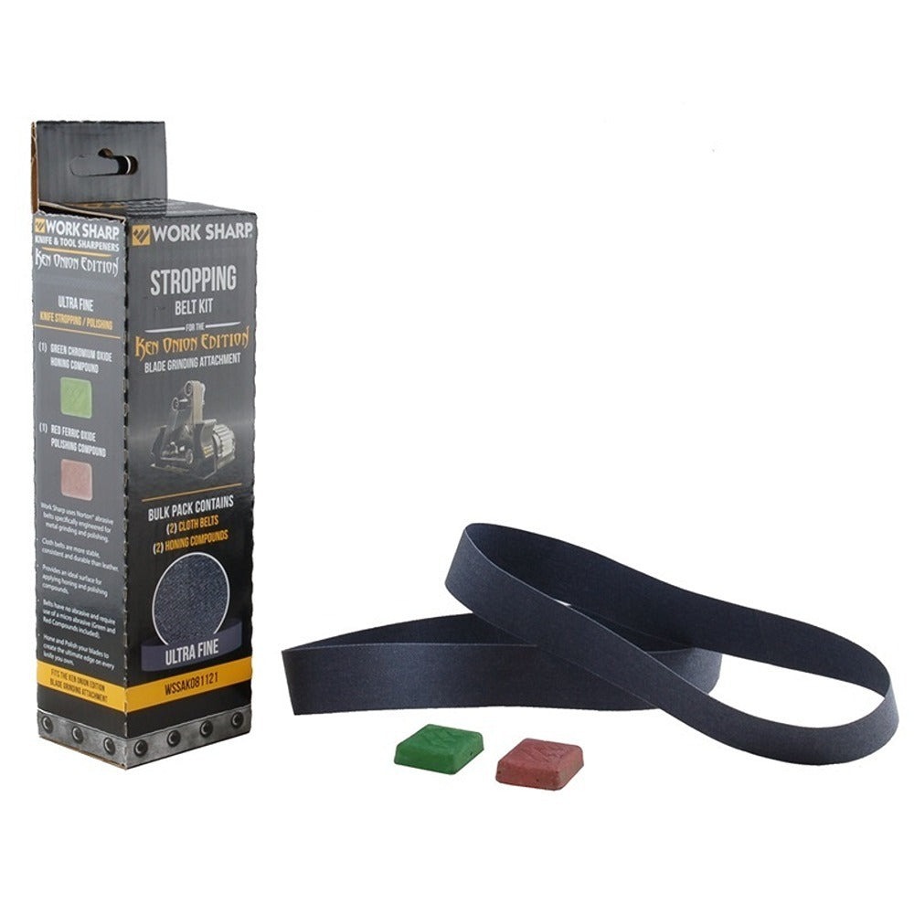 Work Sharp WSSAKO81121 Stropping Kit Suits Ken Onion Blade Grinder Attachment